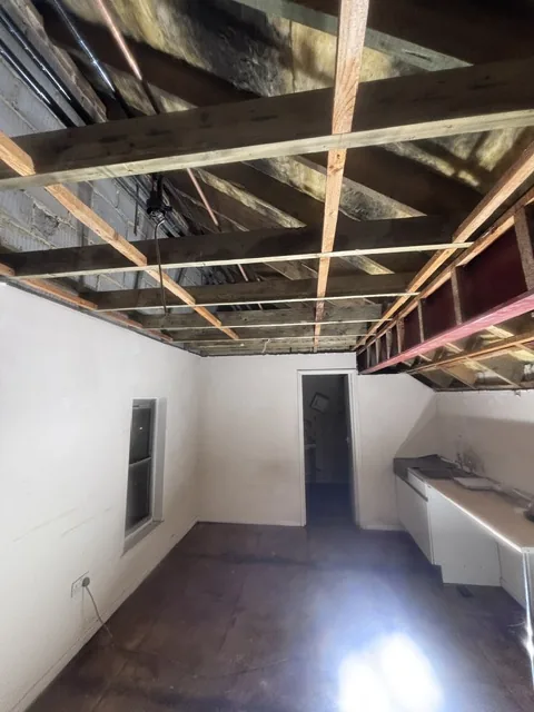 Controlled artex plasterboard strip-out in Clerkenwell