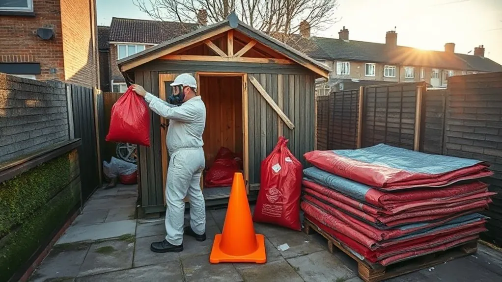 Garage & Shed Roof Removal in Clerkenwell — HSE-licensed specialists